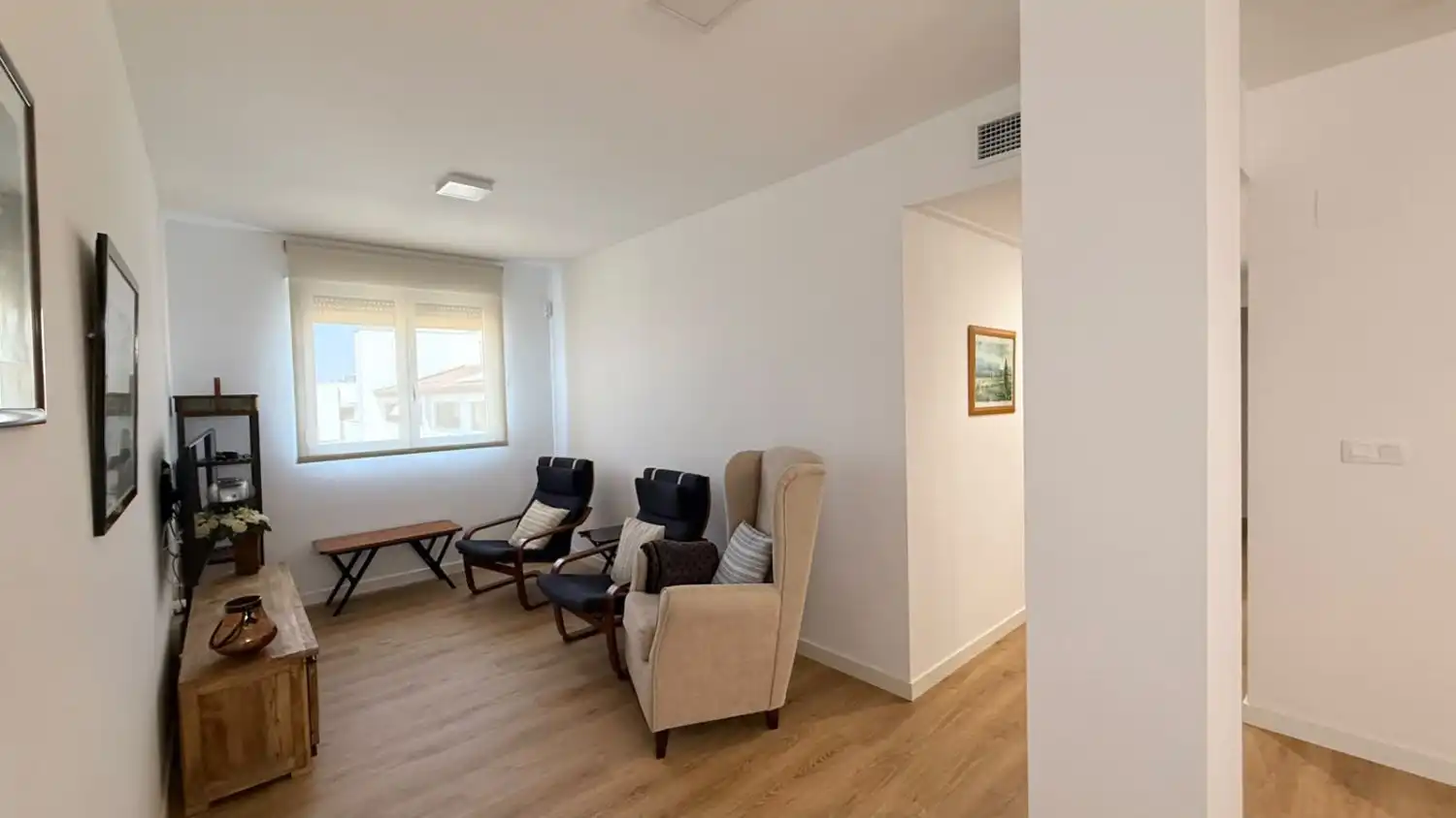 Sala de estar de Piso en venta en Albacete con Aire acondicionado, Calefacción y Parquet