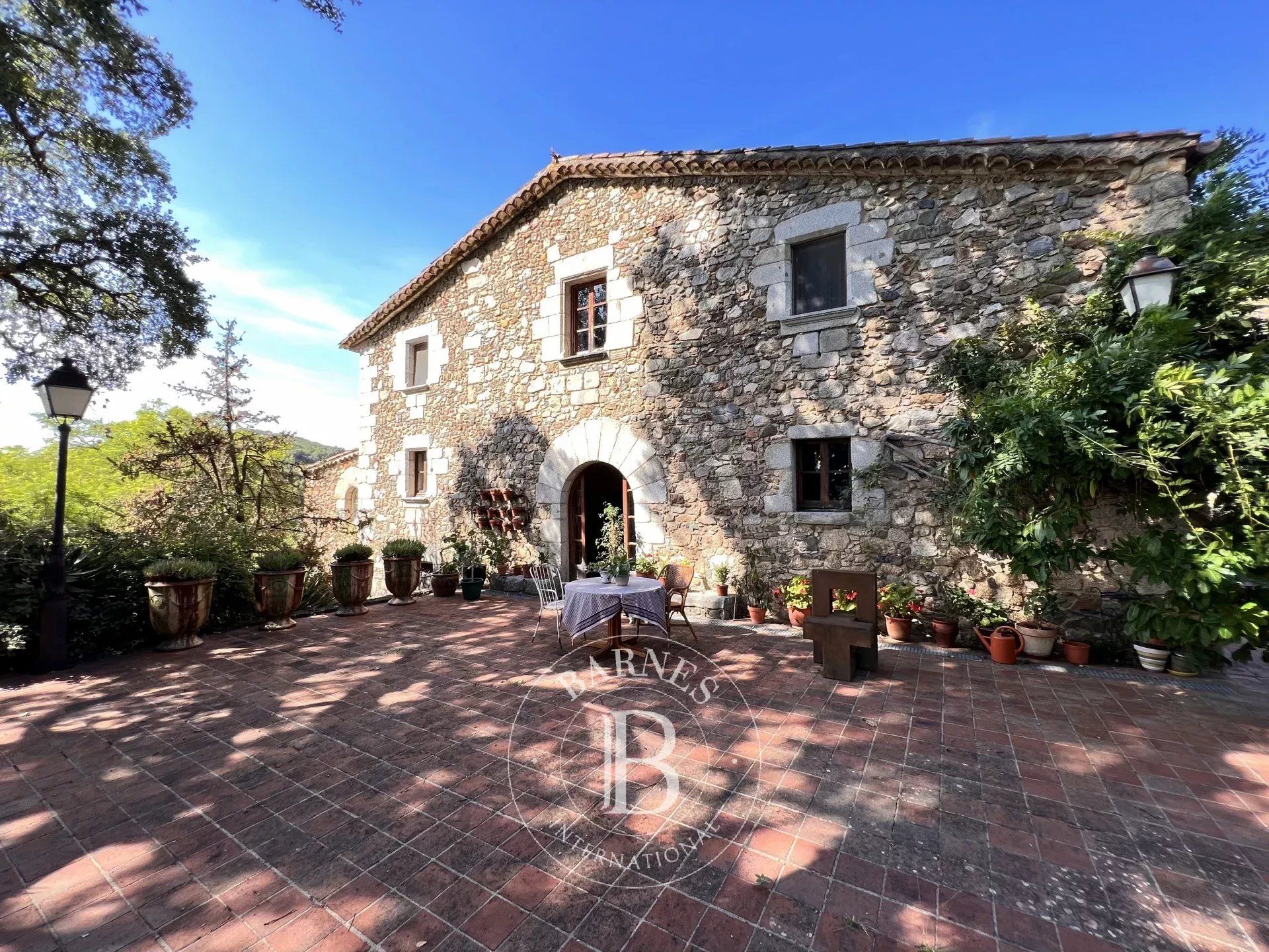 Exterior view of Country house for sale in Sant Iscle de Vallalta  with Heating, Private garden and Swimming Pool