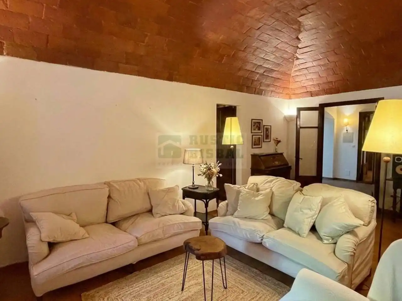 Sala d'estar de Finca rústica en venda en Calonge i Sant Antoni amb Jardí privat i Terrassa