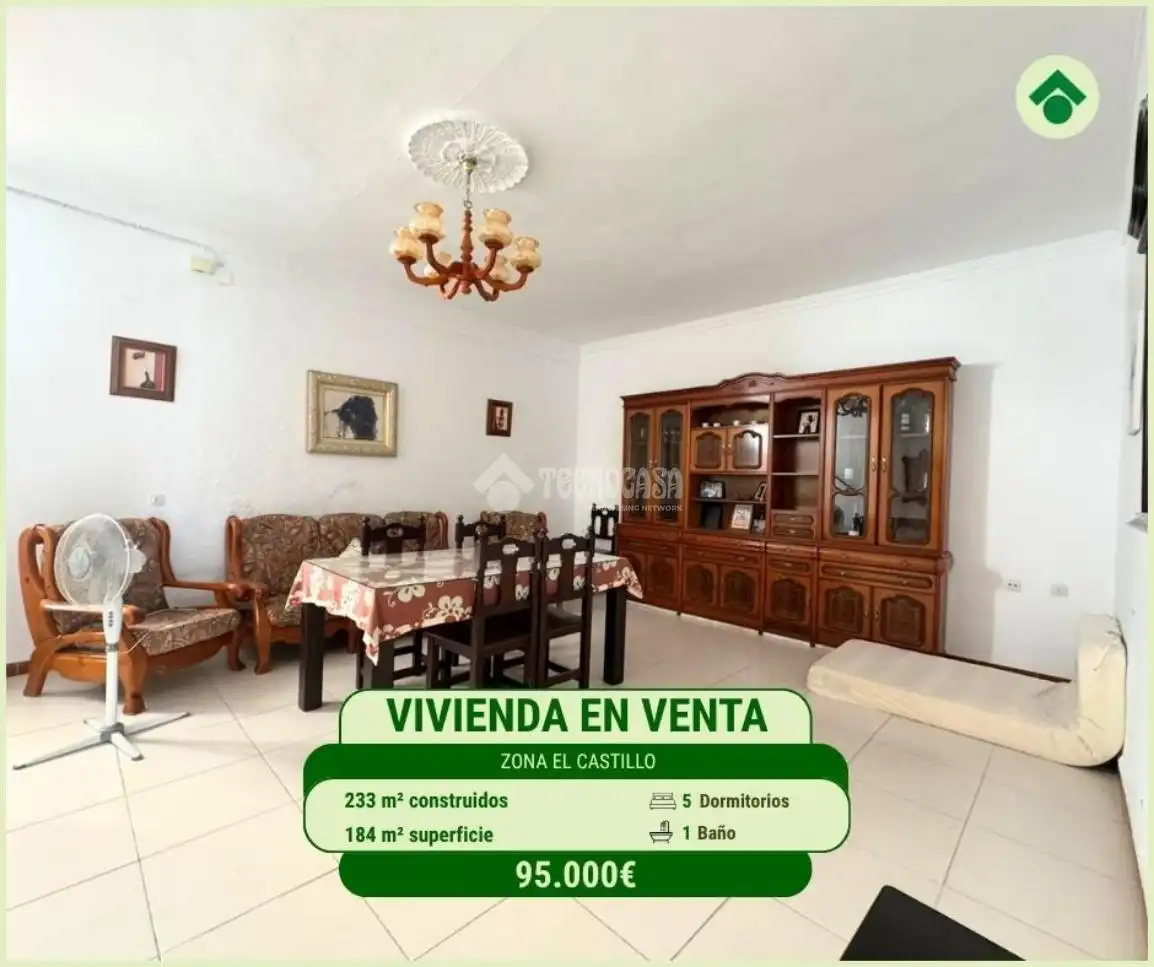 Sala de estar de Casa o chalet en venta en Las Cabezas de San Juan