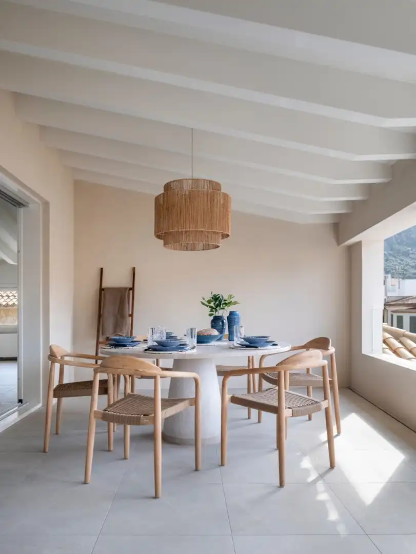 Comedor de Casa adosada en venta en Pollença con Aire acondicionado, Piscina y Amueblado