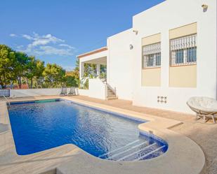 Swimming pool of Country house for sale in Dénia