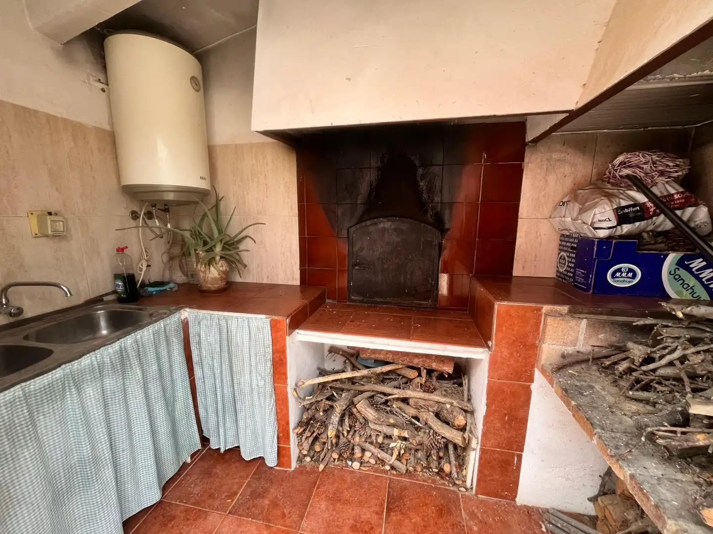 Cocina de Finca rústica en venta en Cehegín