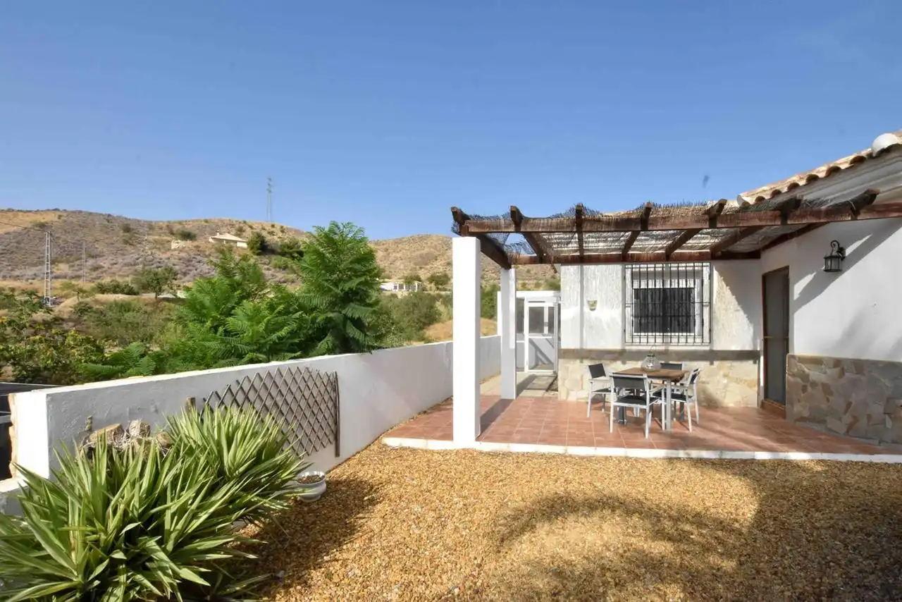 Jardín de Casa o chalet en venta en Huércal-Overa con Aire acondicionado, Piscina y Amueblado