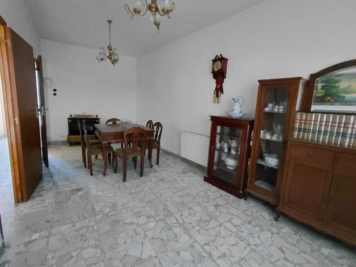 Esszimmer von Einfamilien-Reihenhaus zum Verkauf in O Grove   mit Heizung und Privatgarten