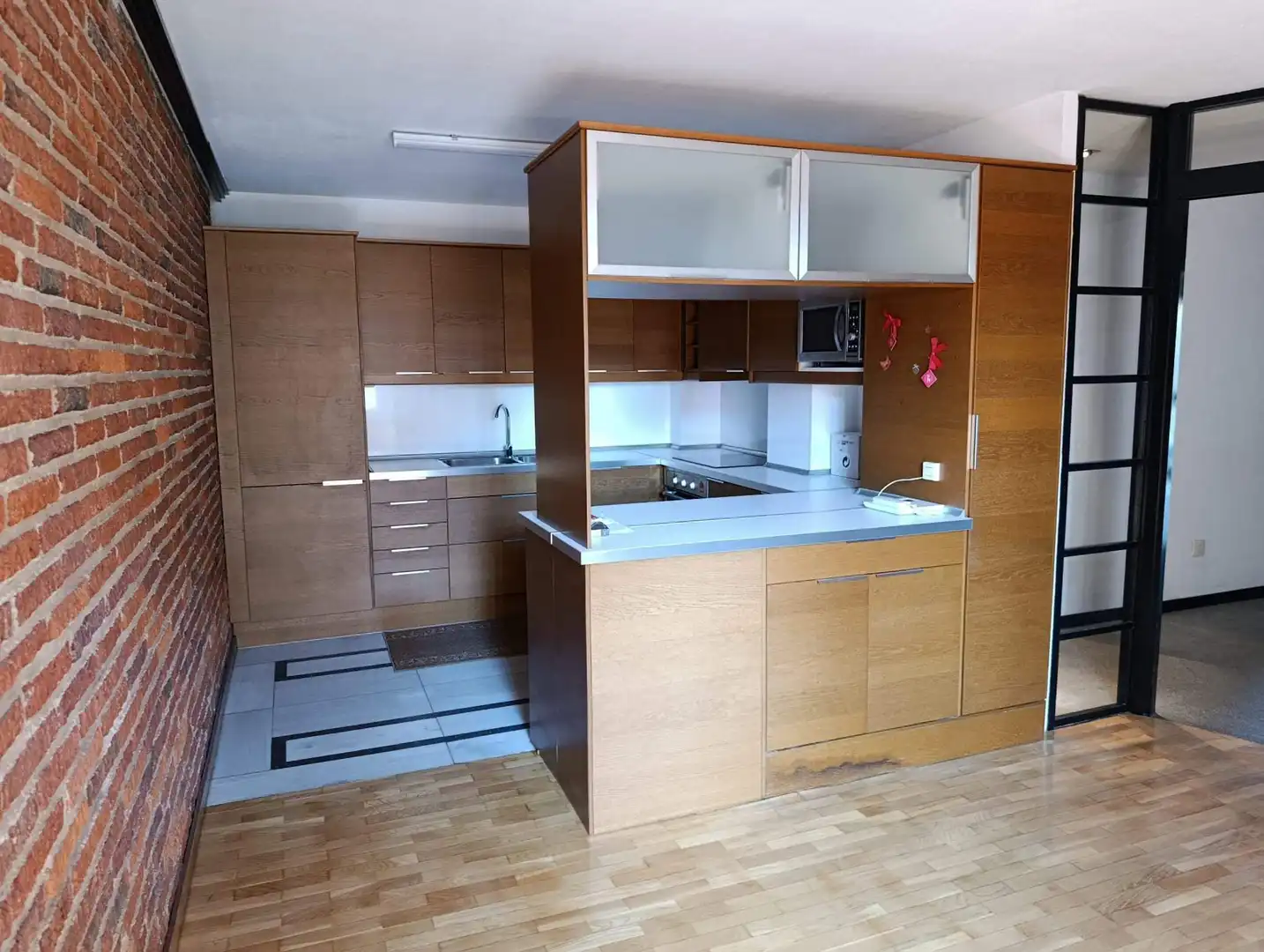 Küche von Wohnung zum Verkauf in León Capital  mit Heizung, Terrasse und Abstellraum