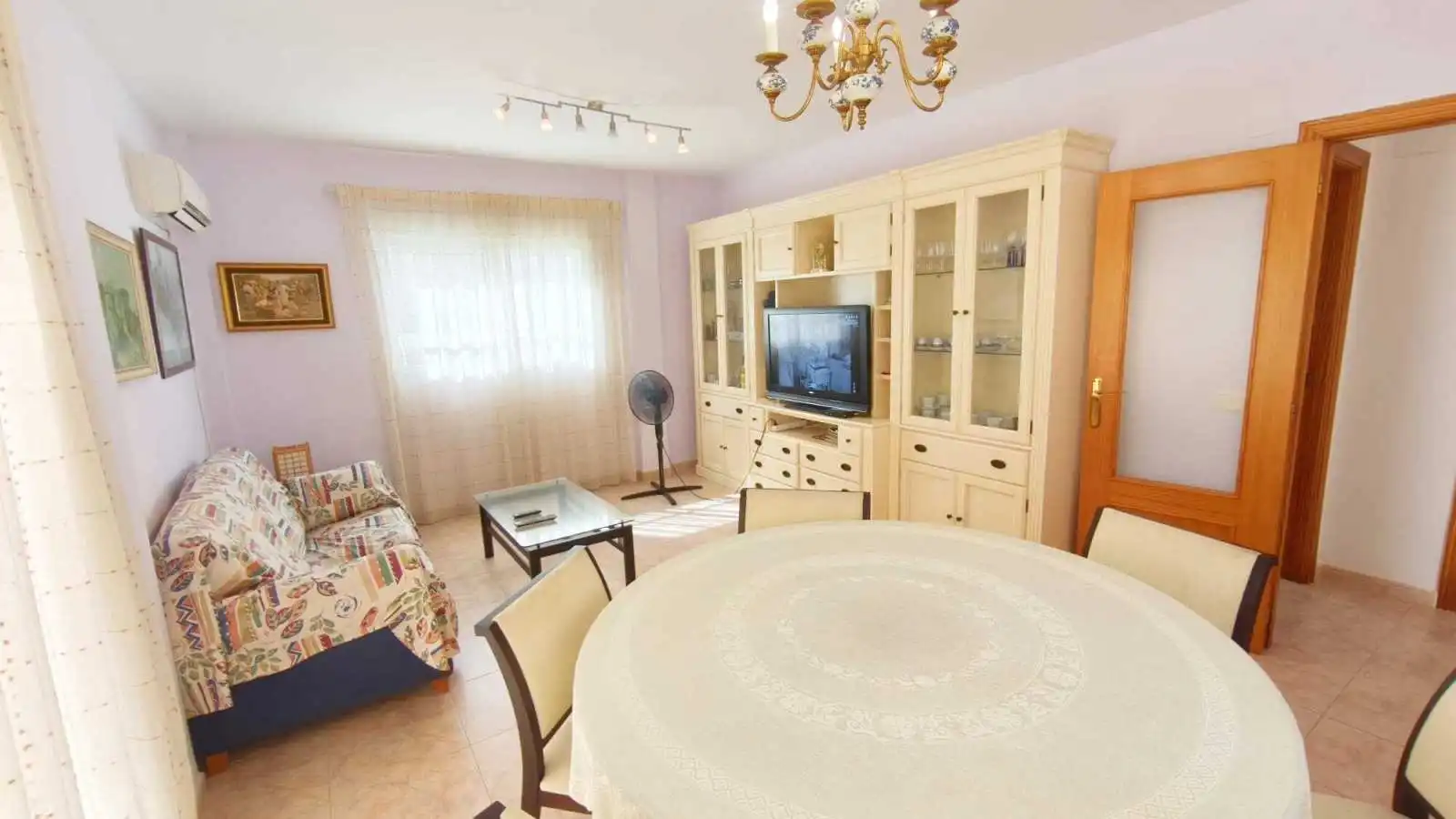 Living room of Detached homes for sale in Cullera  with Air Conditioner, Terrace and Swimming Pool