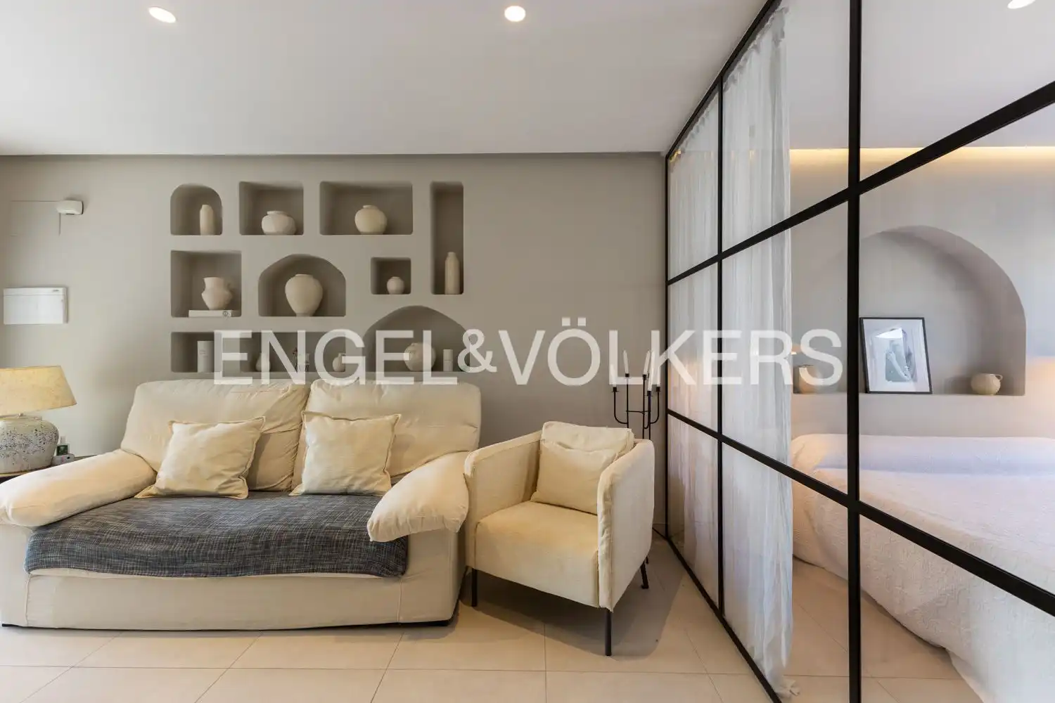 Sala d'estar de Casa o xalet de lloguer en Las Marinas / Les Marines