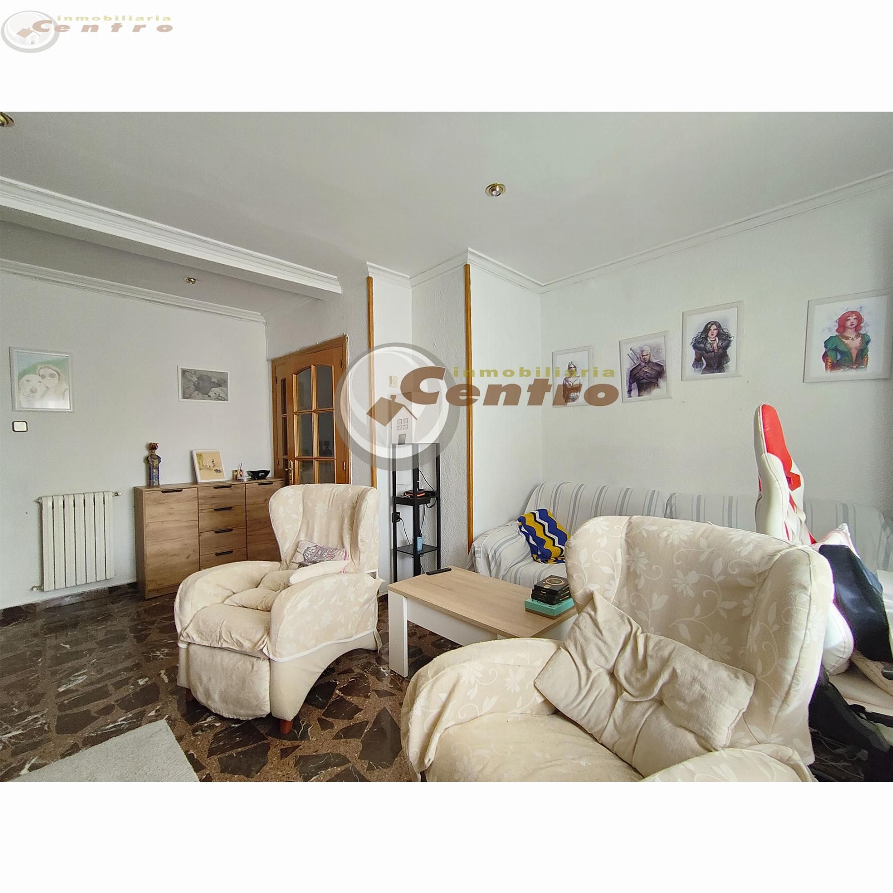 Sala d'estar de Pis en venda en  Albacete Capital amb Aire condicionat, Calefacció i Terrassa