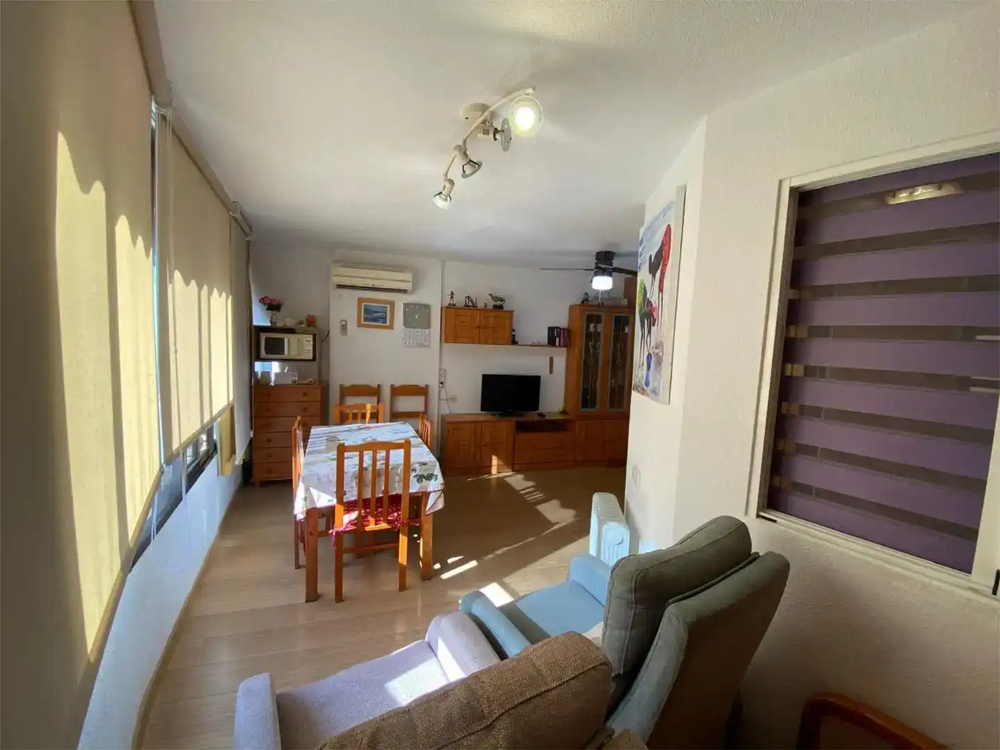 Wohnzimmer von Wohnung zum Verkauf in Benidorm mit Schwimmbad