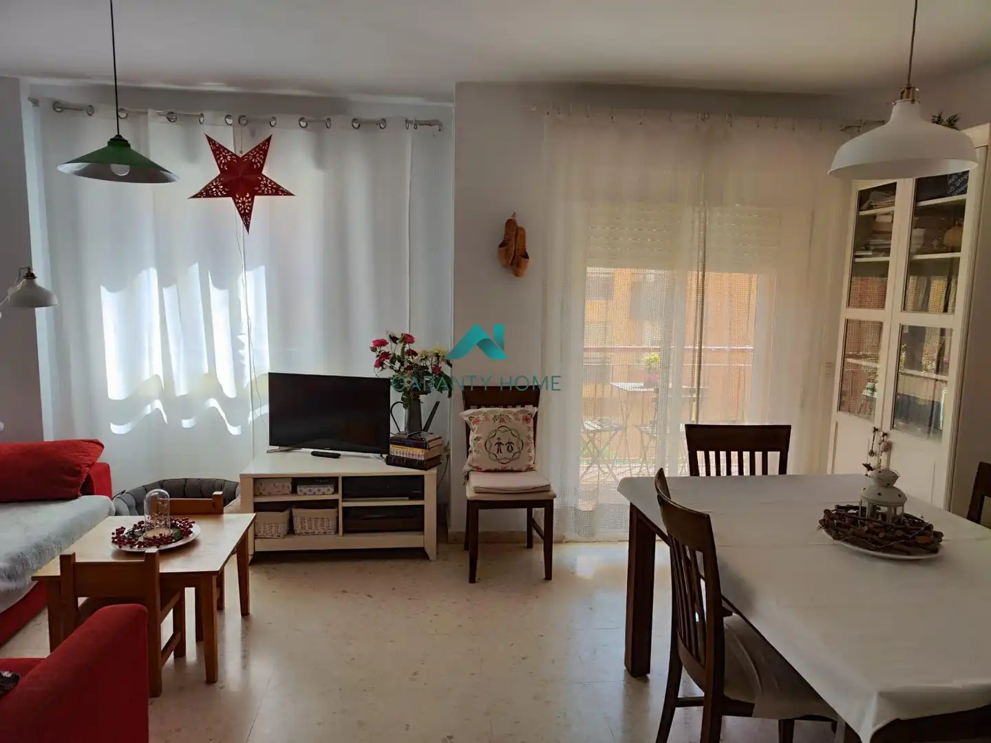 Sala de estar de Piso en venta en Badajoz con Aire acondicionado y Terraza
