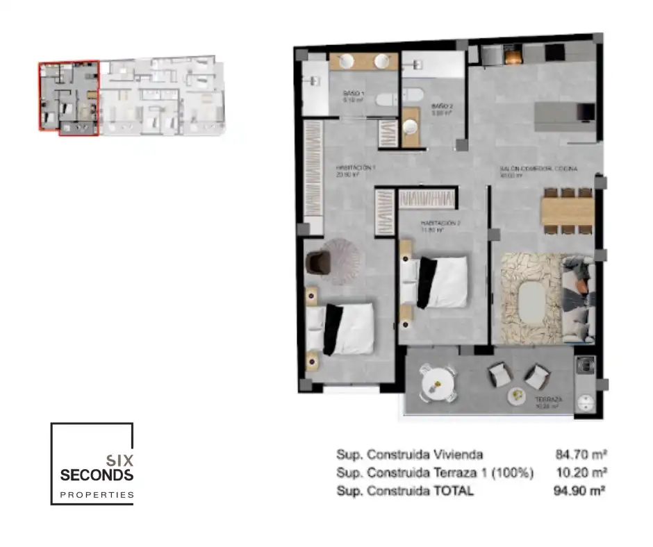 Apartamento con ascensor en venta en Santa Pola ciudad, imagen 2