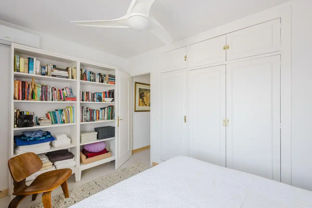 Dormitori de Casa adosada en venda en Mijas amb Aire condicionat, Calefacció i Jardí privat