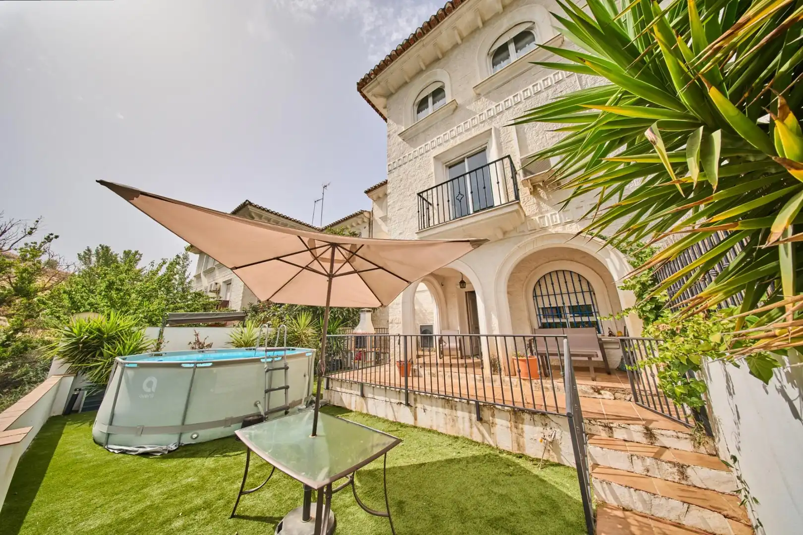 Terrassa de Casa o xalet en venda en Gójar amb Calefacció, Jardí privat i Terrassa