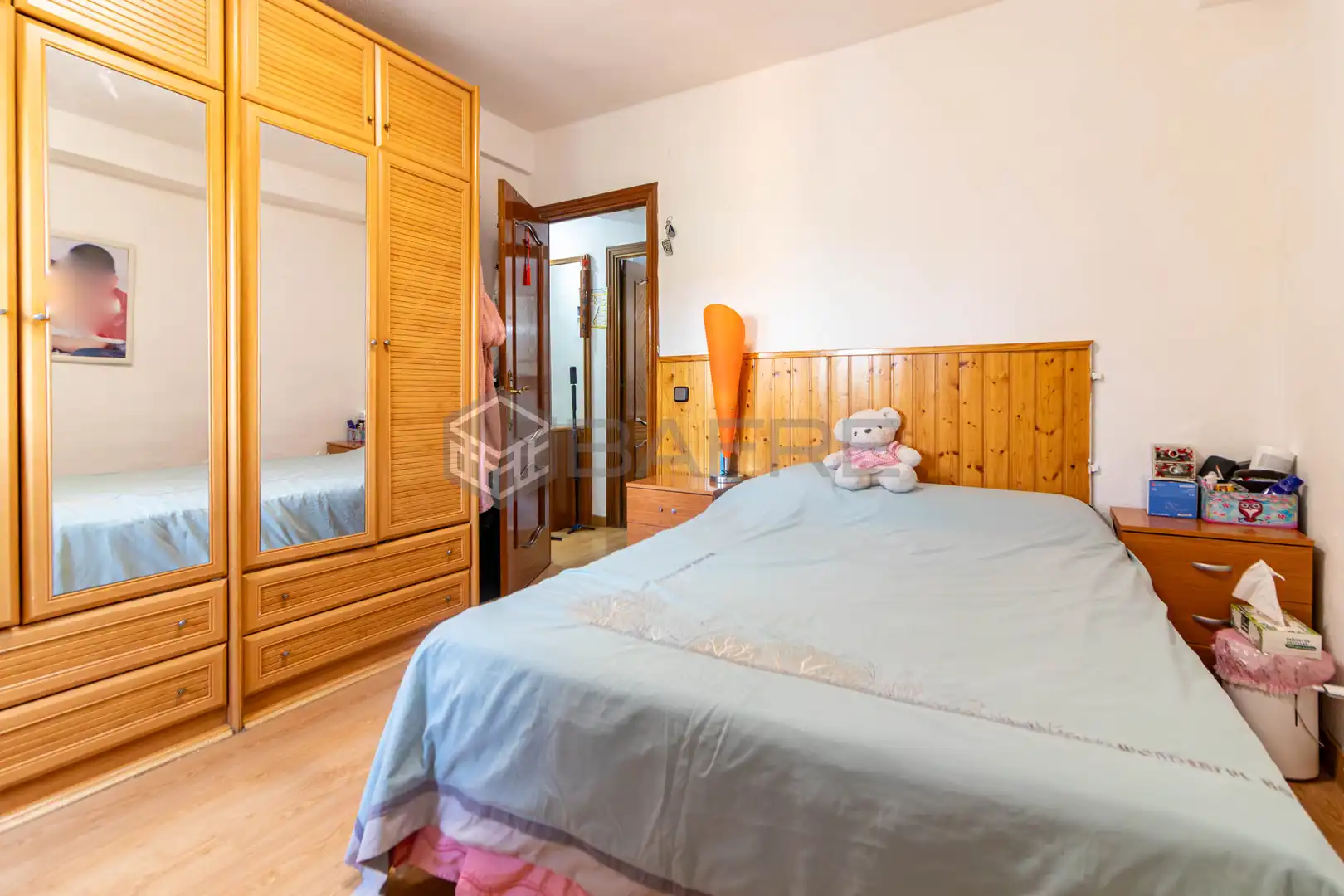 Bedroom of Flat for sale in Madrid  with Heating, Parquet flooring and Terrace