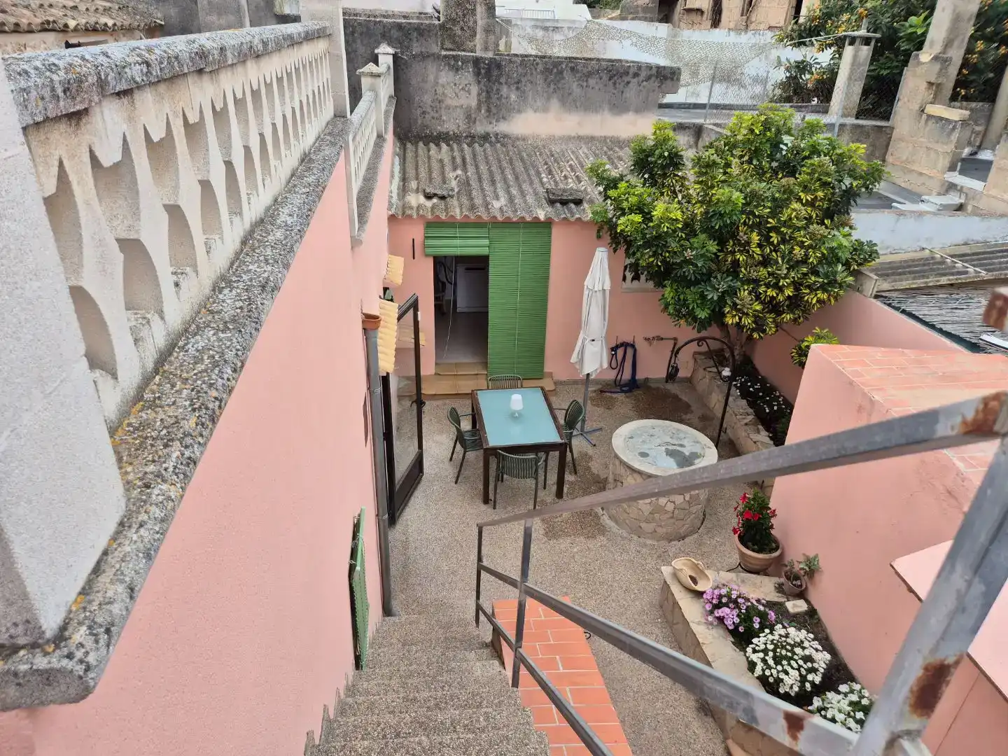 Terrassa de Casa adosada de lloguer en Ariany amb Aire condicionat, Jardí privat i Traster