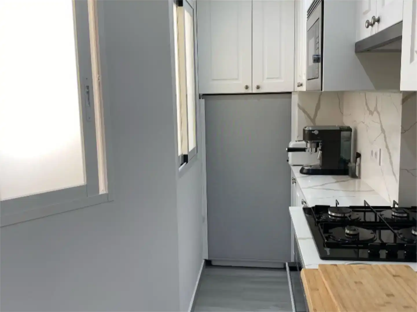 Küche von Maisonette zum Verkauf in Benidorm mit Klimaanlage und Balkon