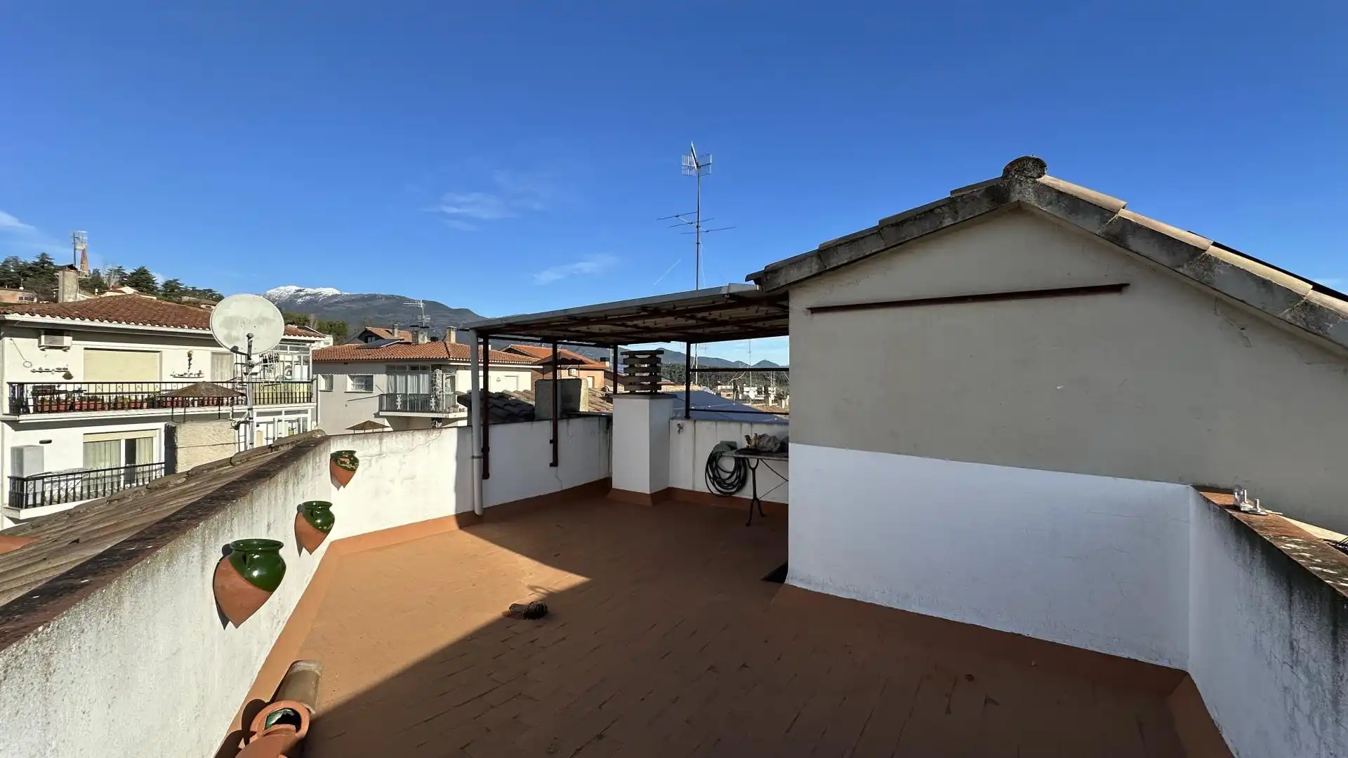 Terraza de Casa adosada en venta en Sant Celoni con Calefacción, Jardín privado y Terraza