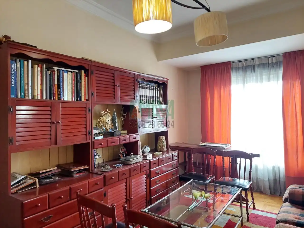 Living room of Flat for sale in Ourense Capital   with Heating and Storage room