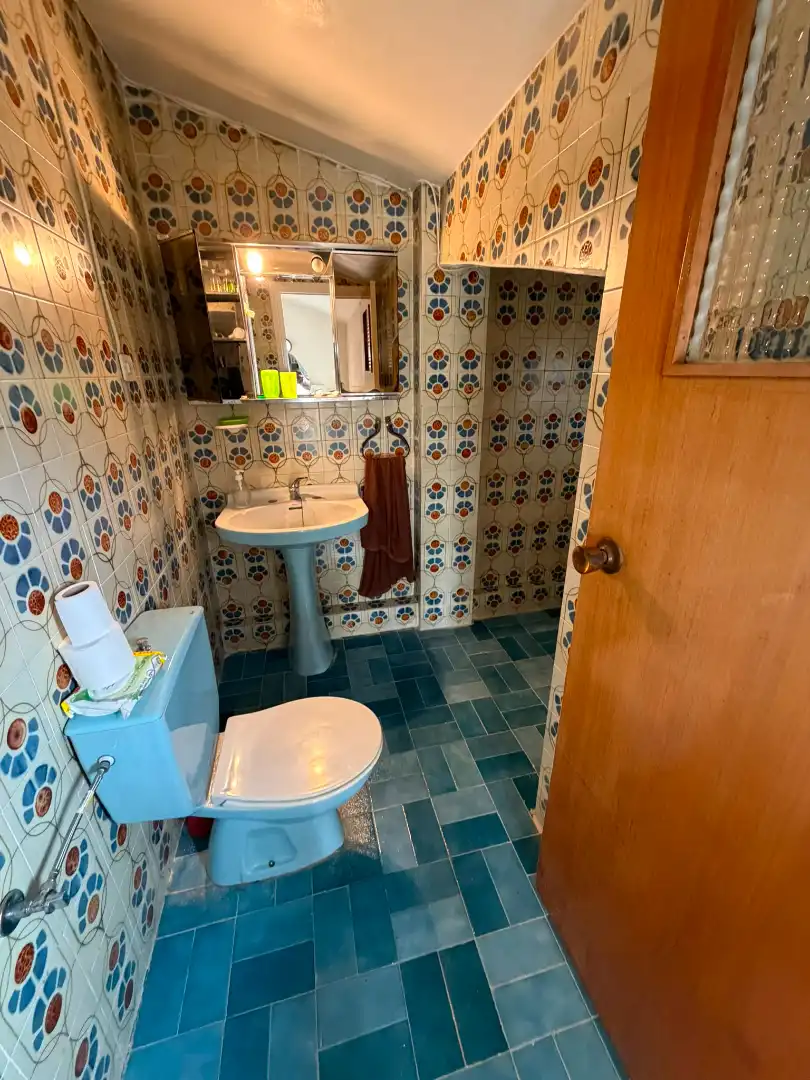 Badezimmer von Einfamilien-Reihenhaus zur Miete in La Manga del Mar Menor mit Privatgarten, Terrasse und Möbliert