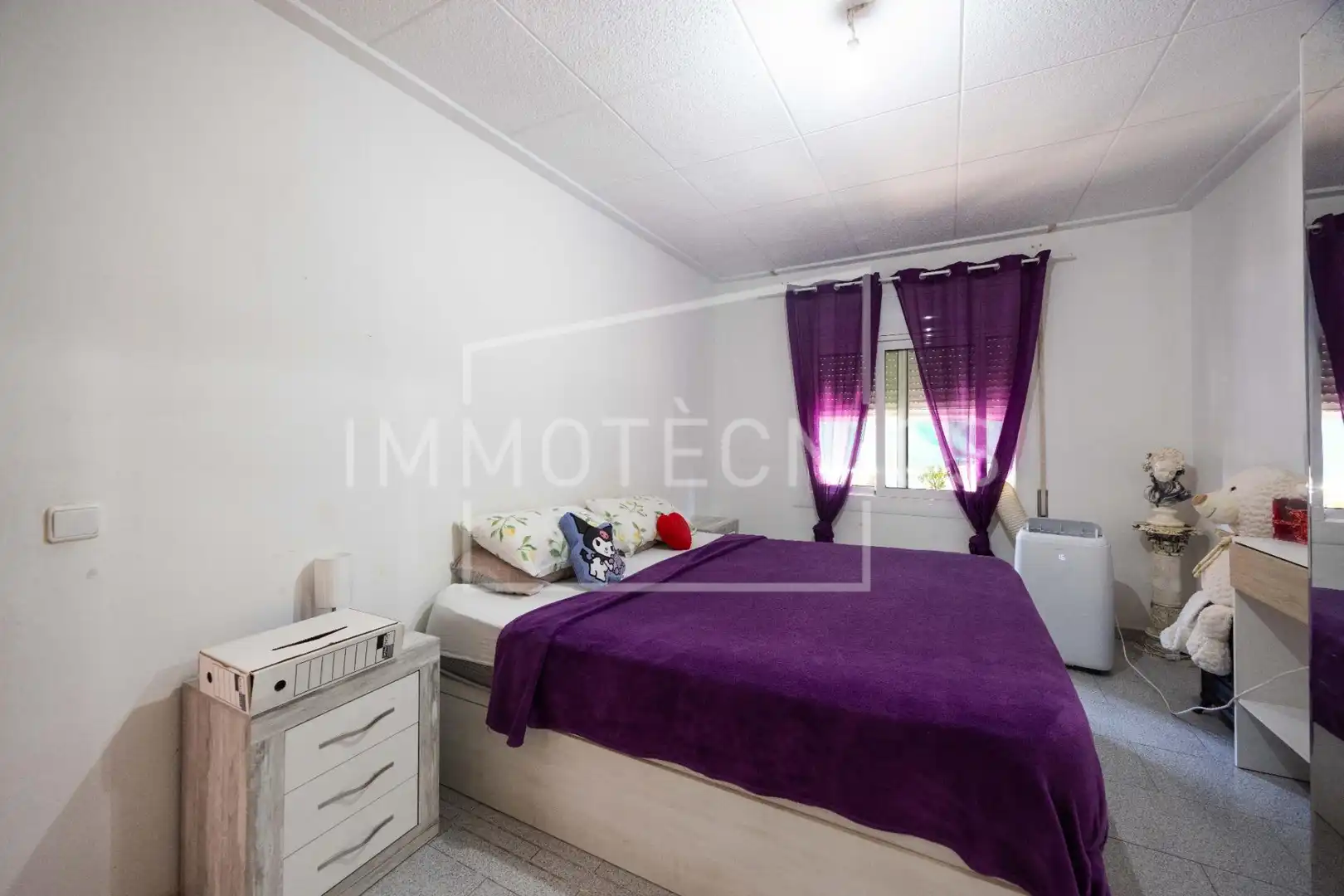 Schlafzimmer von Wohnung zum Verkauf in Granollers mit Balkon