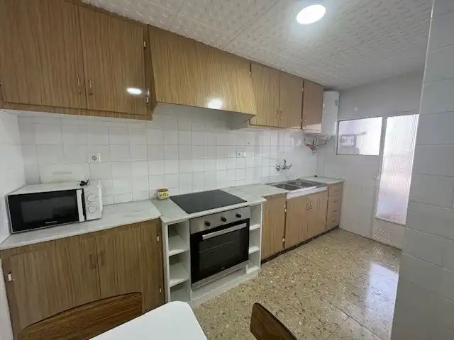 Cocina de Piso de alquiler en Alcoy / Alcoi con Calefacción, Terraza y Amueblado