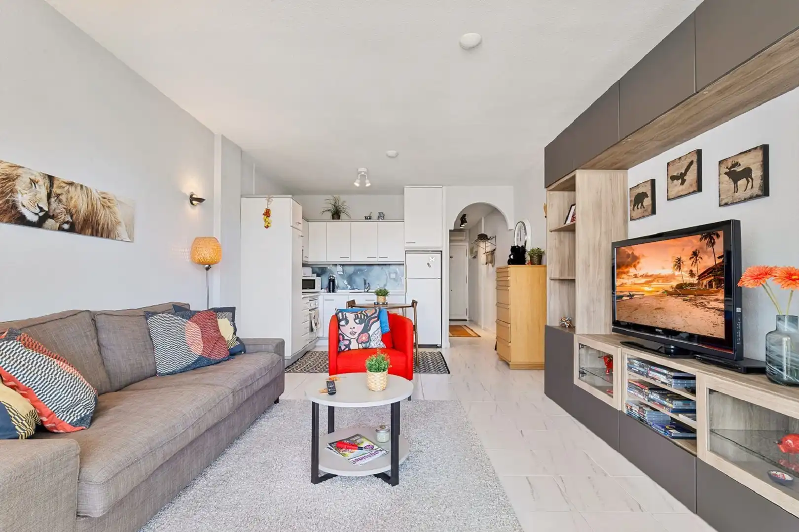 Living room of Apartments for sale in Fuengirola  with Terrace, Furnished and Oven