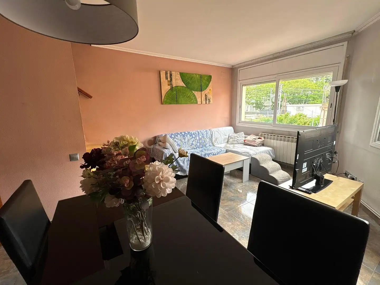 Sala de estar de Casa o chalet en venta en Mollet del Vallès
