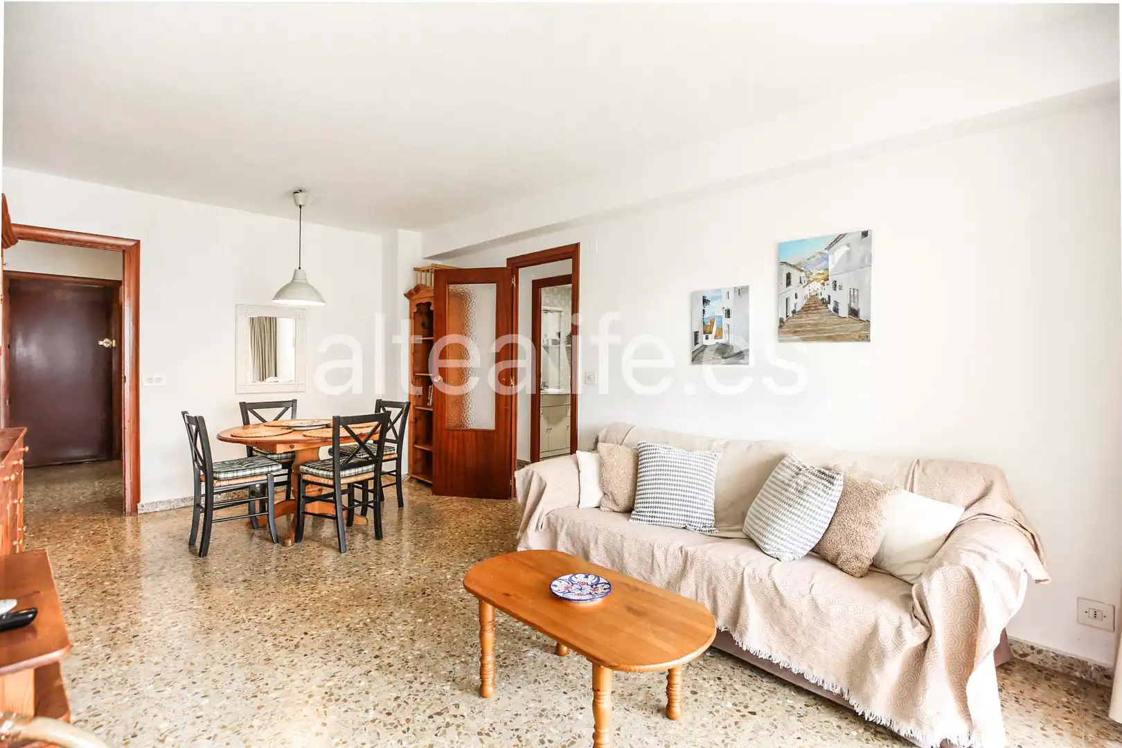 Sala de estar de Apartamento en venta en Altea con Aire acondicionado y Terraza