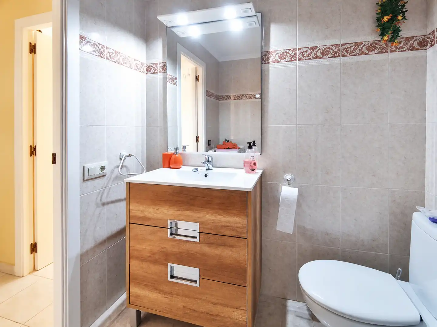 Badezimmer von Wohnung zur Miete in Alicante / Alacant mit Möbliert
