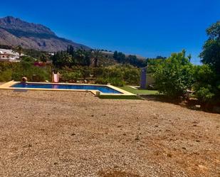 Jardí de Finca rústica en venda en Callosa d'En Sarrià amb Calefacció i Piscina
