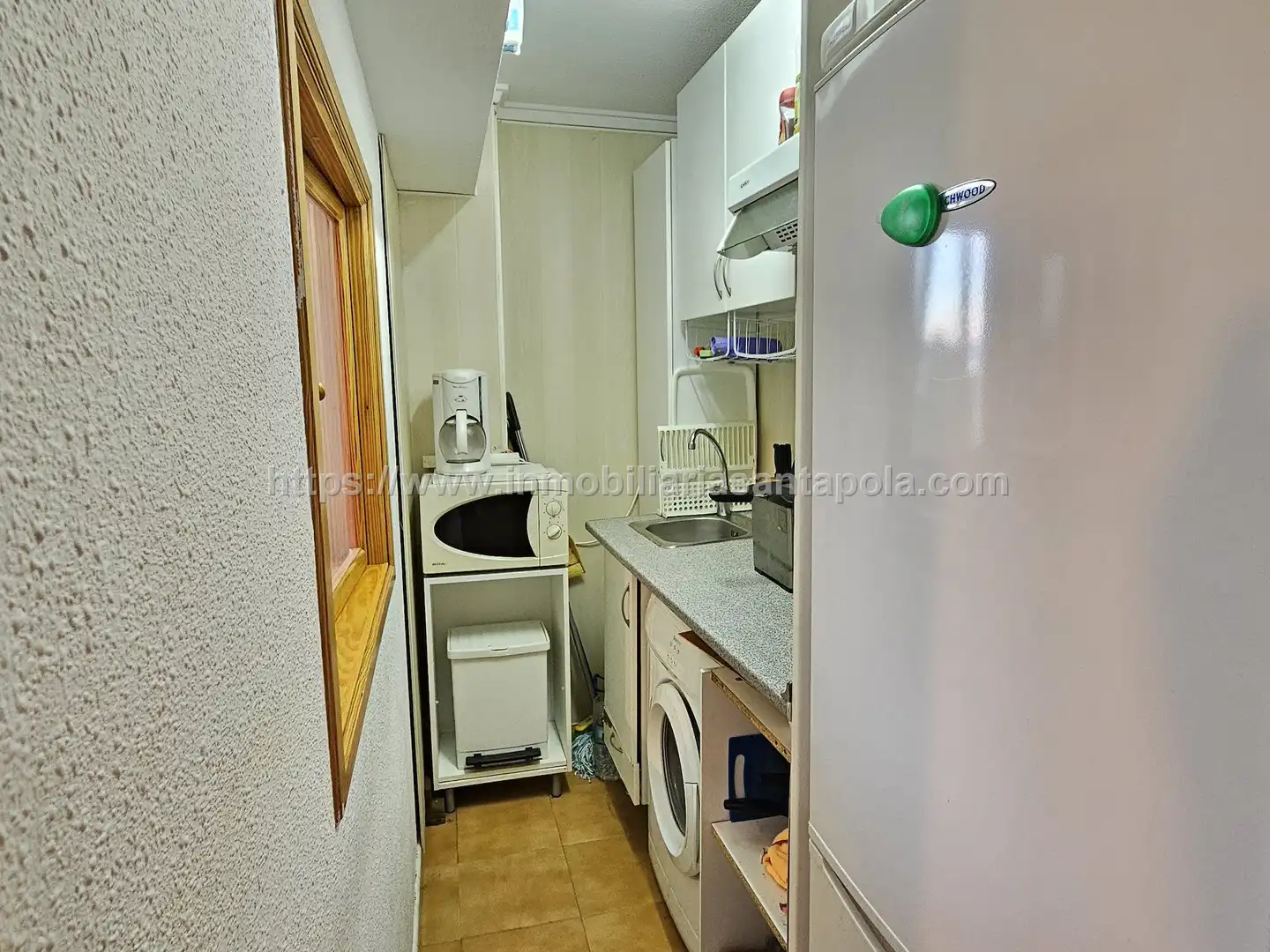 Cocina de Piso en venta en Santa Pola con Aire acondicionado, Piscina y Amueblado