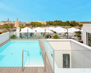 Swimming pool of Flat to rent in  Sevilla Capital  with Air Conditioner