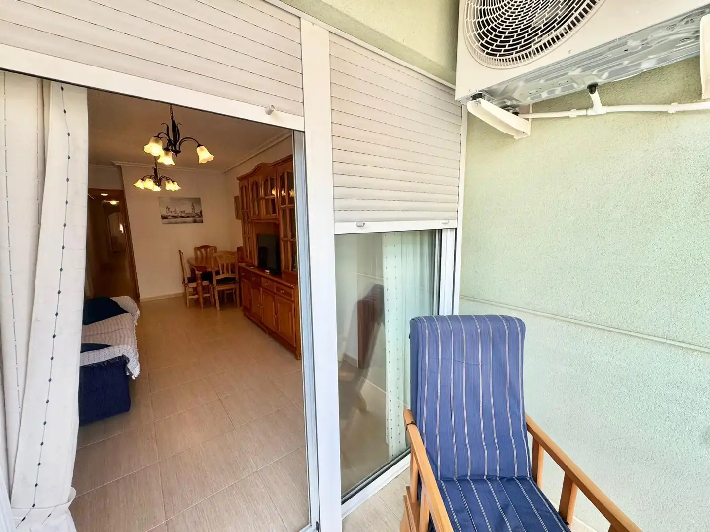Balcony of Apartments for rent in Guardamar del Segura  with Air Conditioner, Heating and Furnished