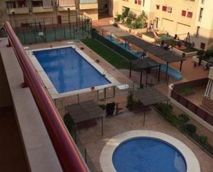 Piscina de Pis de lloguer en Málaga Capital amb Terrassa