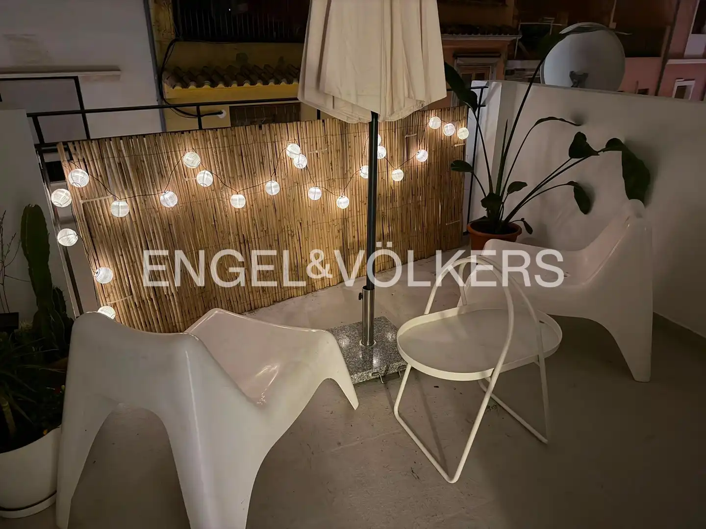 Terrace of Flat for rent in Valencia  with Air Conditioner, Heating and Terrace