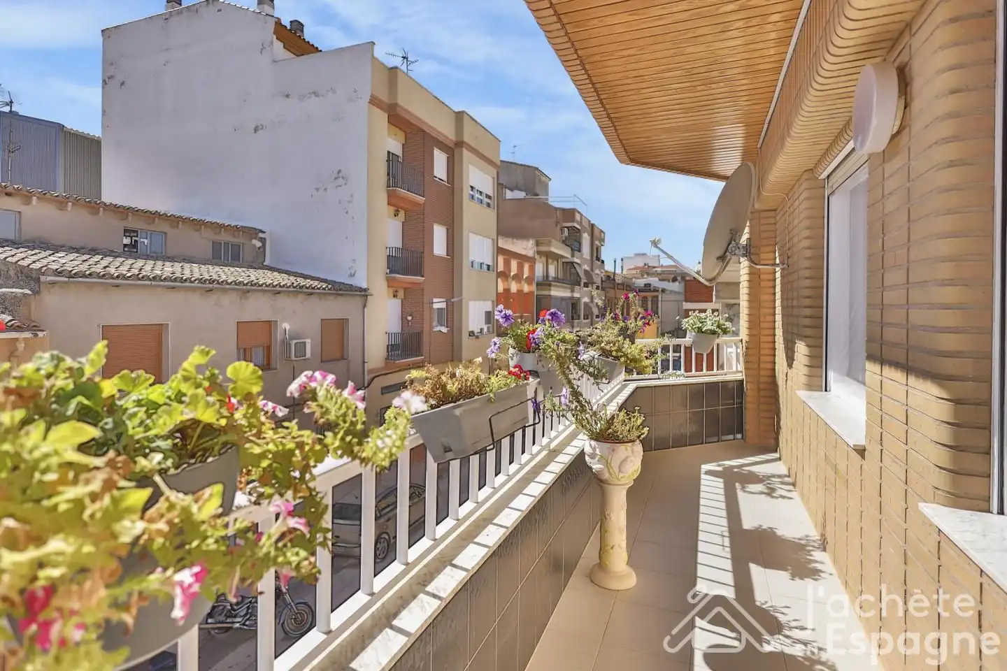 Terrassa de Casa adosada en venda en Caudete amb Aire condicionat, Calefacció i Terrassa