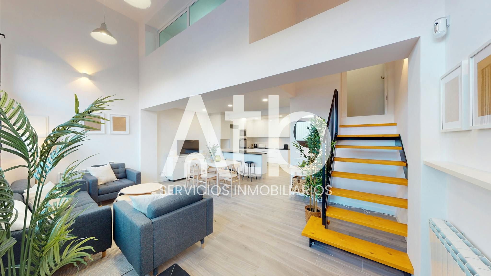 Living room of Flat for rent in  Barcelona Capital  with Heating, Furnished and Washing machine