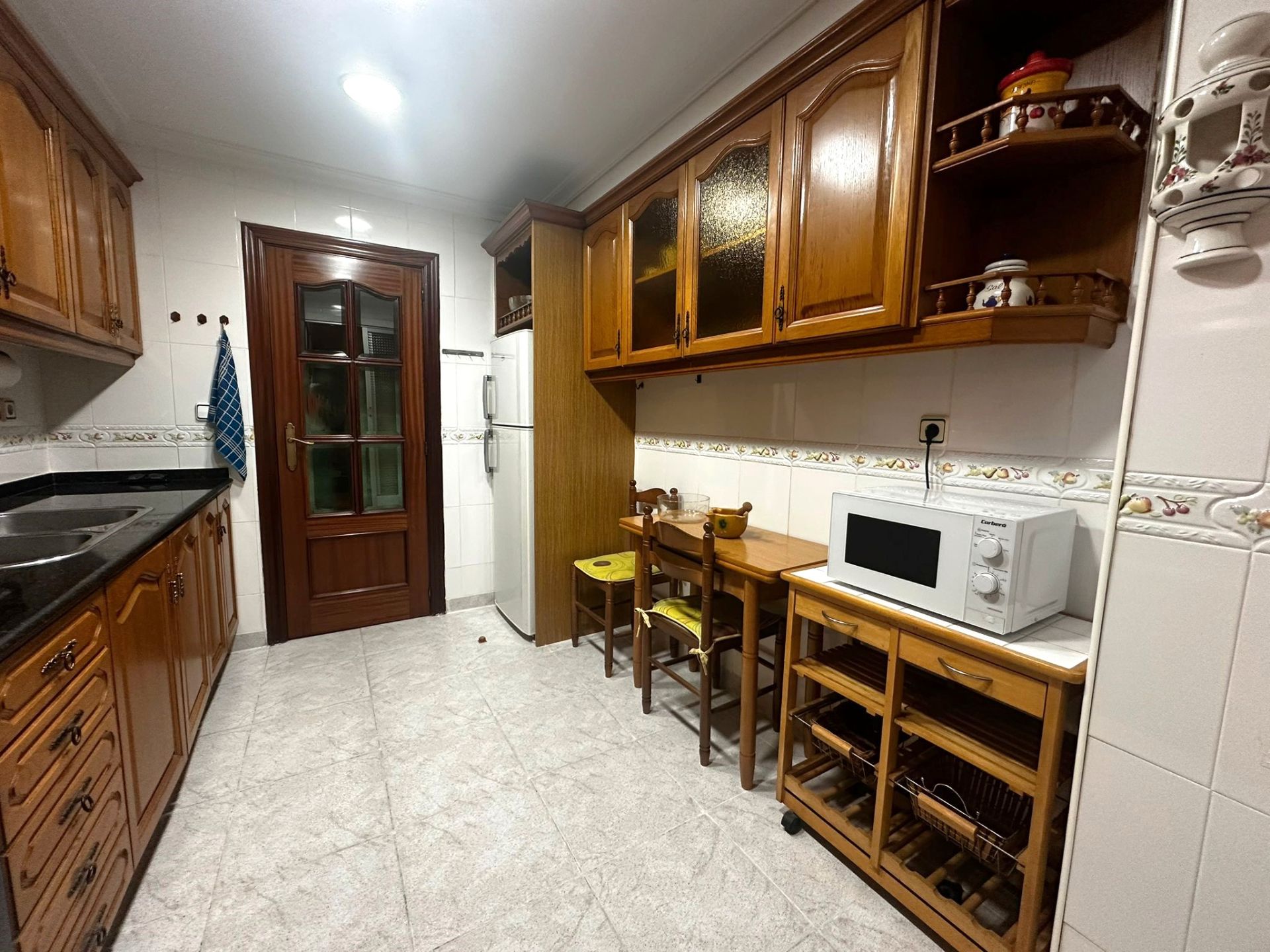 Kitchen of Flat for sale in  Valencia Capital  with Air Conditioner, Terrace and Balcony