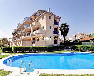Exterior view of Planta baja for sale in Dénia  with Air Conditioner, Terrace and Balcony