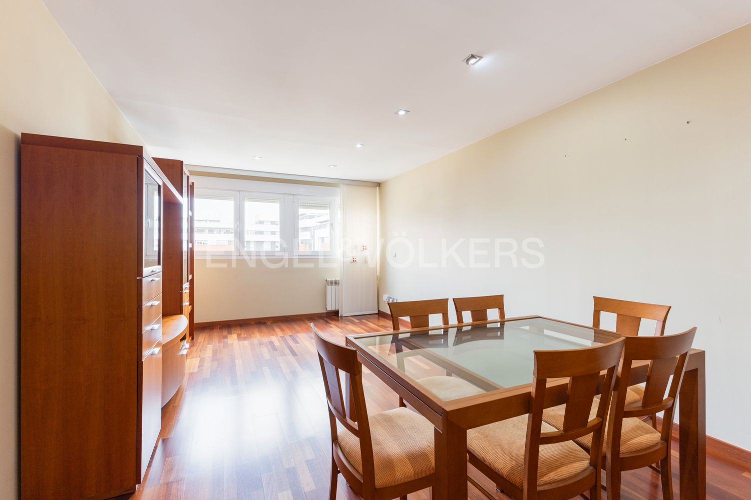 Comedor de Apartamento en venta en Castellón de la Plana / Castelló de la Plana con Aire acondicionado, Calefacción y Parquet