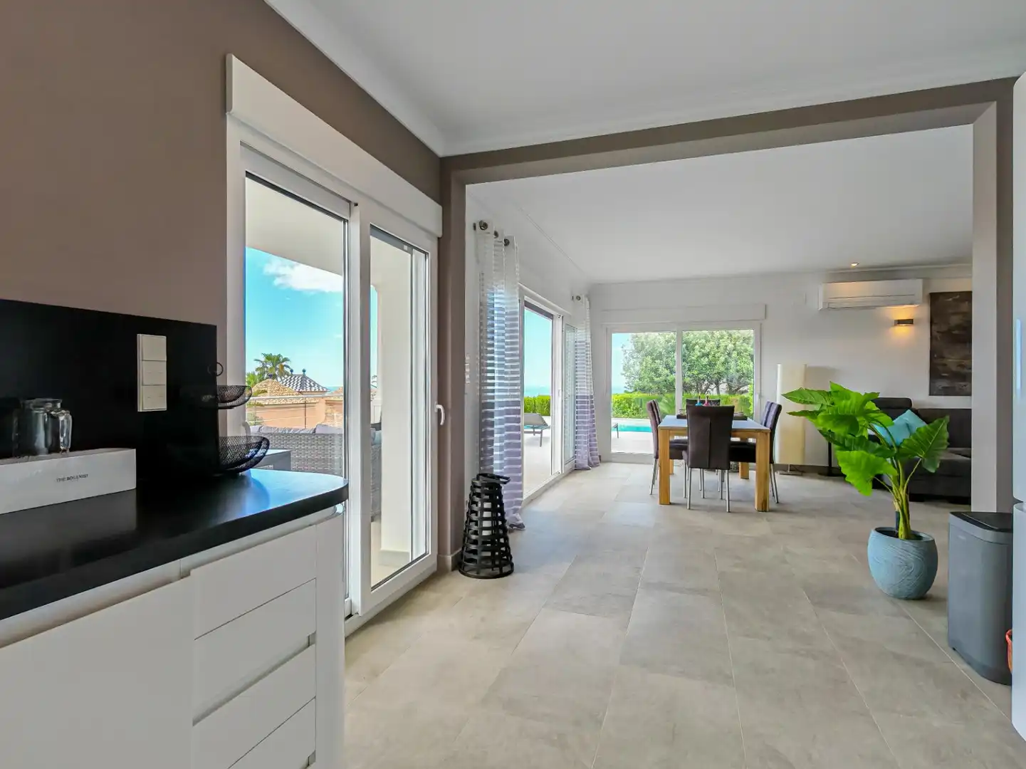Dining room of Houses for sale in Dénia  with Air Conditioner, Heating and Private garden