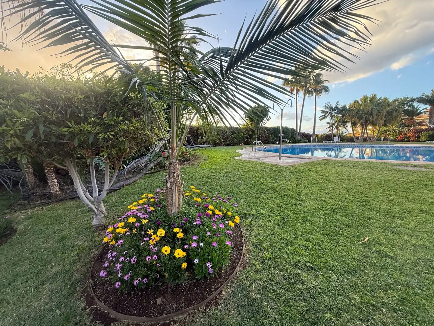 Piscina de Apartamento en venta en Puerto de la Cruz con Jardín privado, Trastero y Amueblado