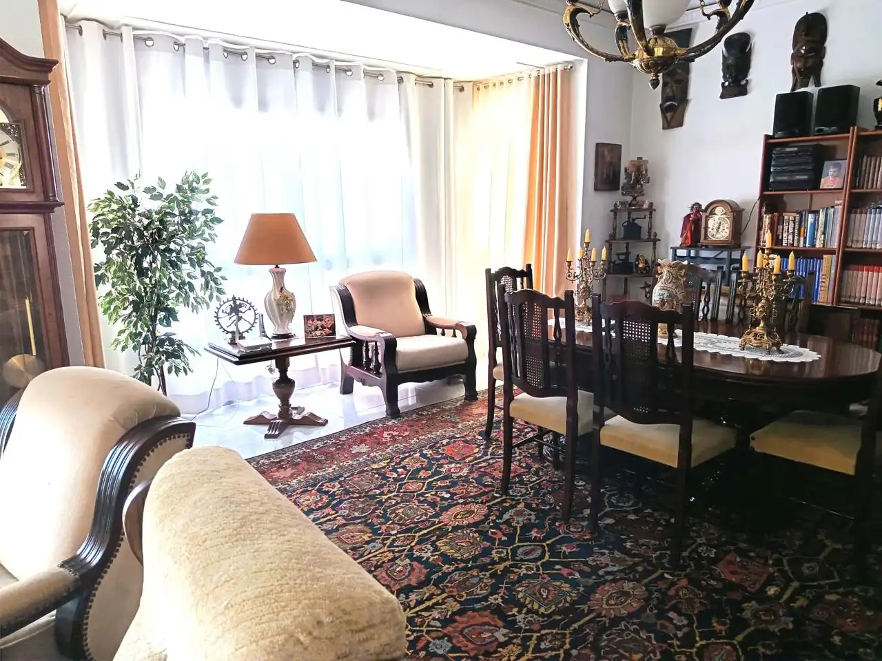 Sala de estar de Piso de alquiler en Oliva