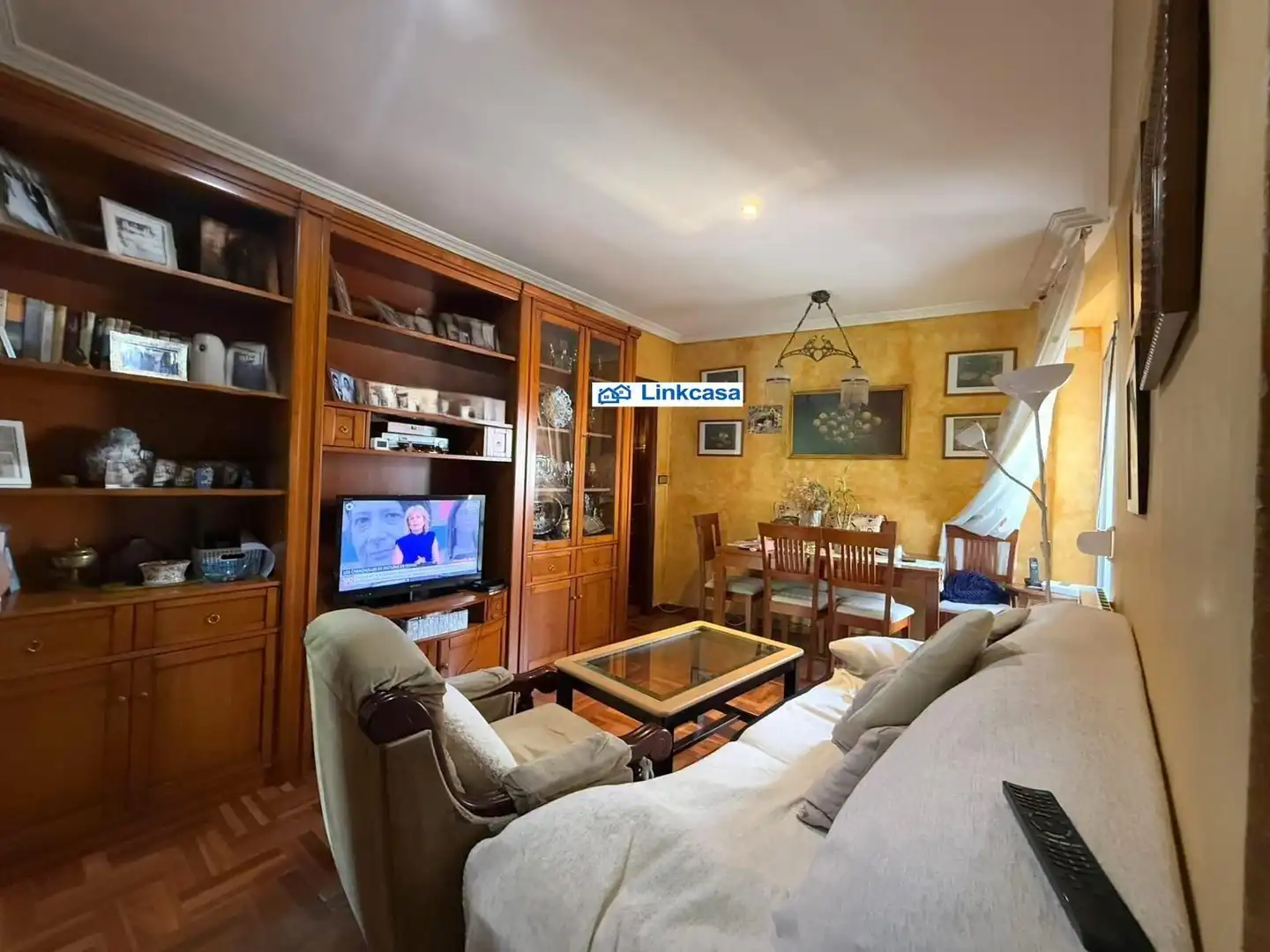 Sala de estar de Piso en venta en Madrid con Calefacción, Terraza y Alarma