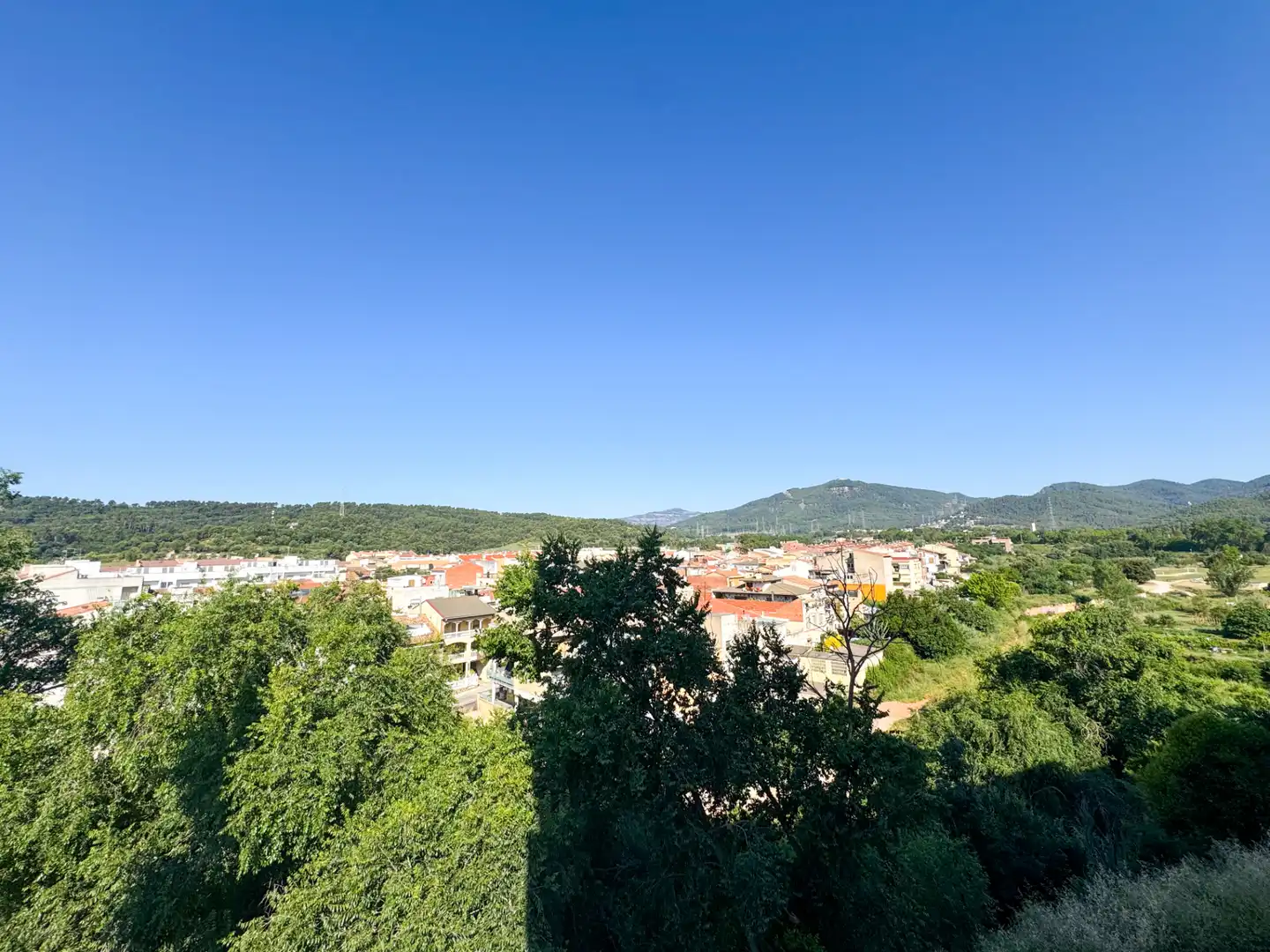 Exterior view of Flat for sale in Sentmenat  with Air Conditioner, Heating and Oven