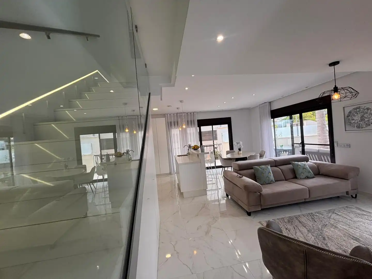 Living room of Houses for sale in Torre-Pacheco  with Air Conditioner, Heating and Private garden