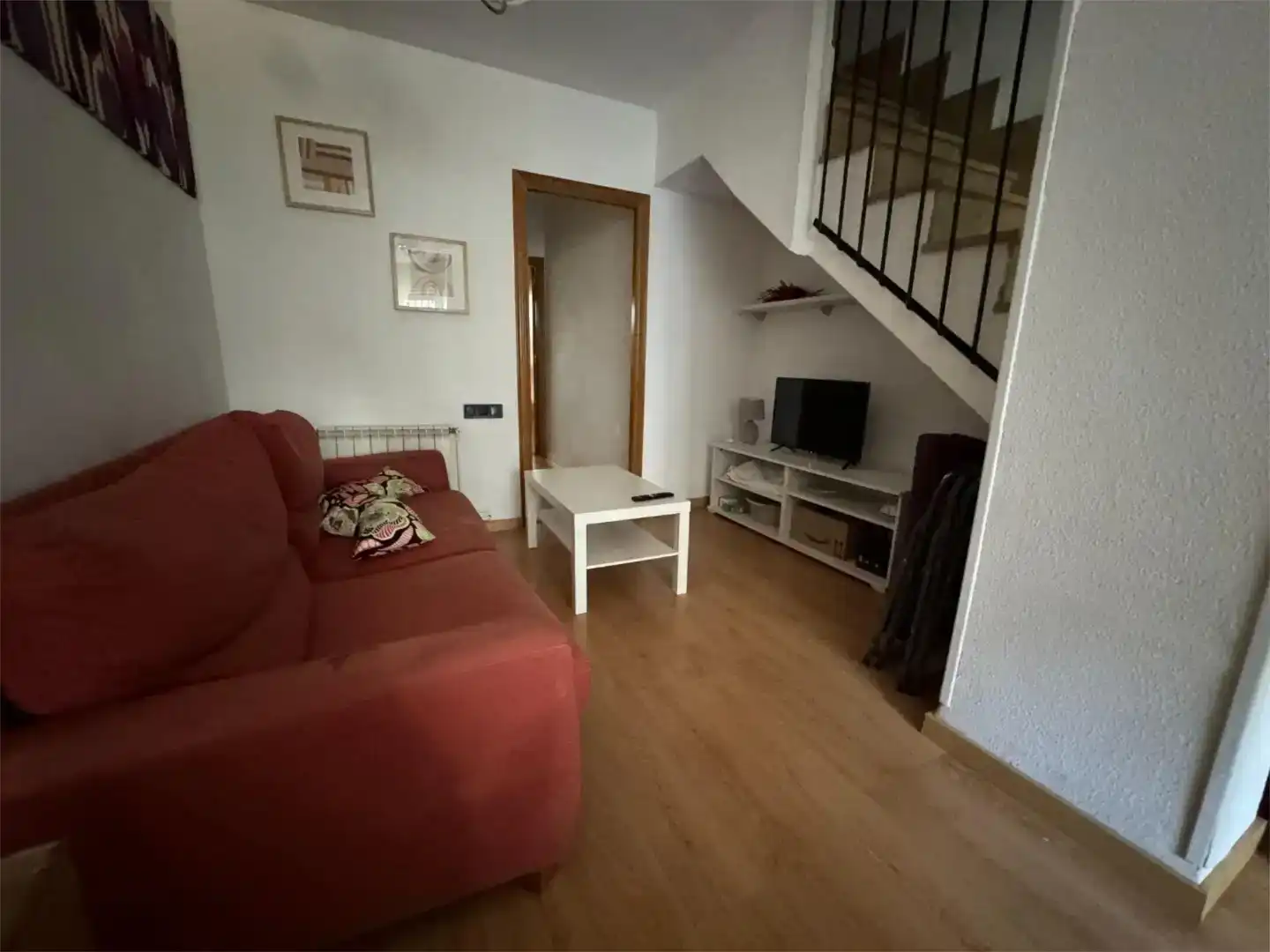 Sala d'estar de Pis en venda en Murcia amb Aire condicionat, Calefacció i Jardí privat