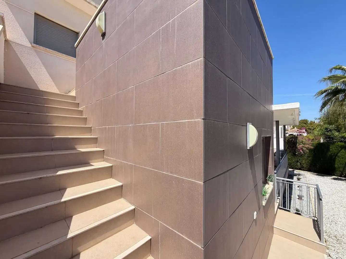 Vista exterior de Casa o chalet en venta en Rojales con Aire acondicionado, Jardín privado y Terraza