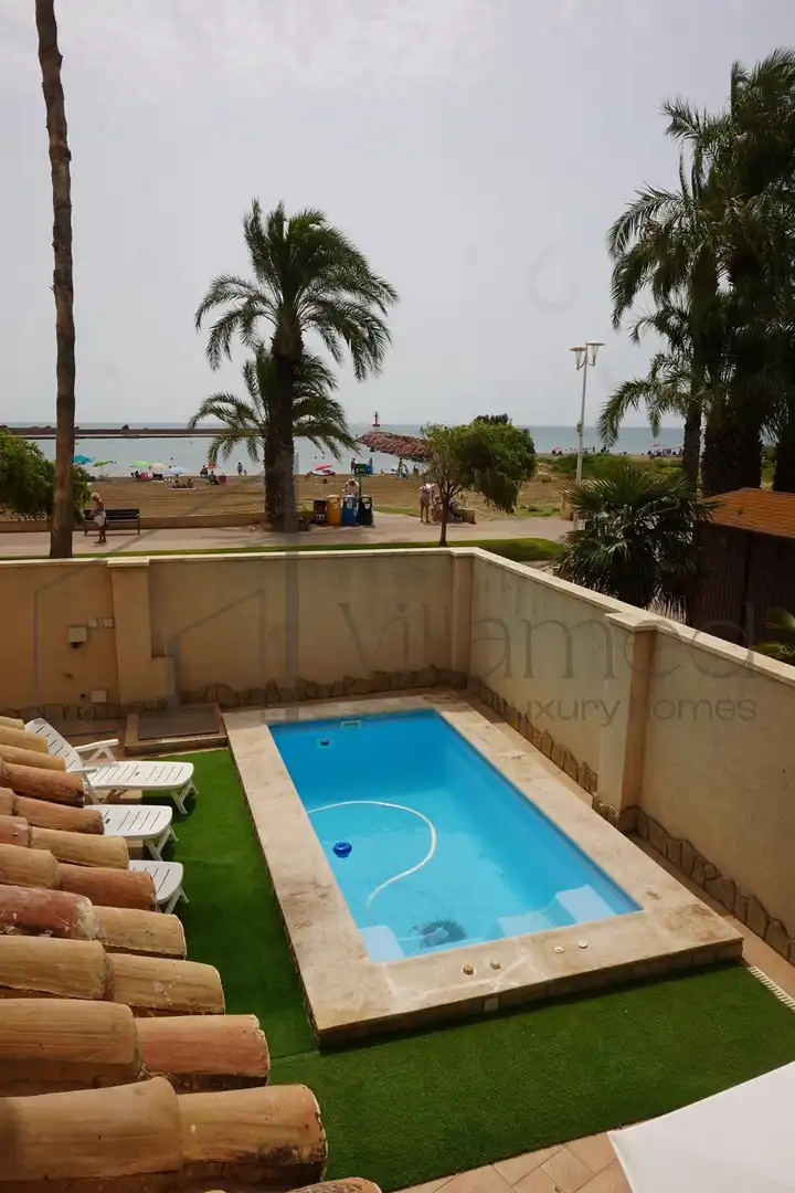 Piscina de Casa o chalet de alquiler en La Pobla de Farnals con Aire acondicionado, Calefacción y Terraza